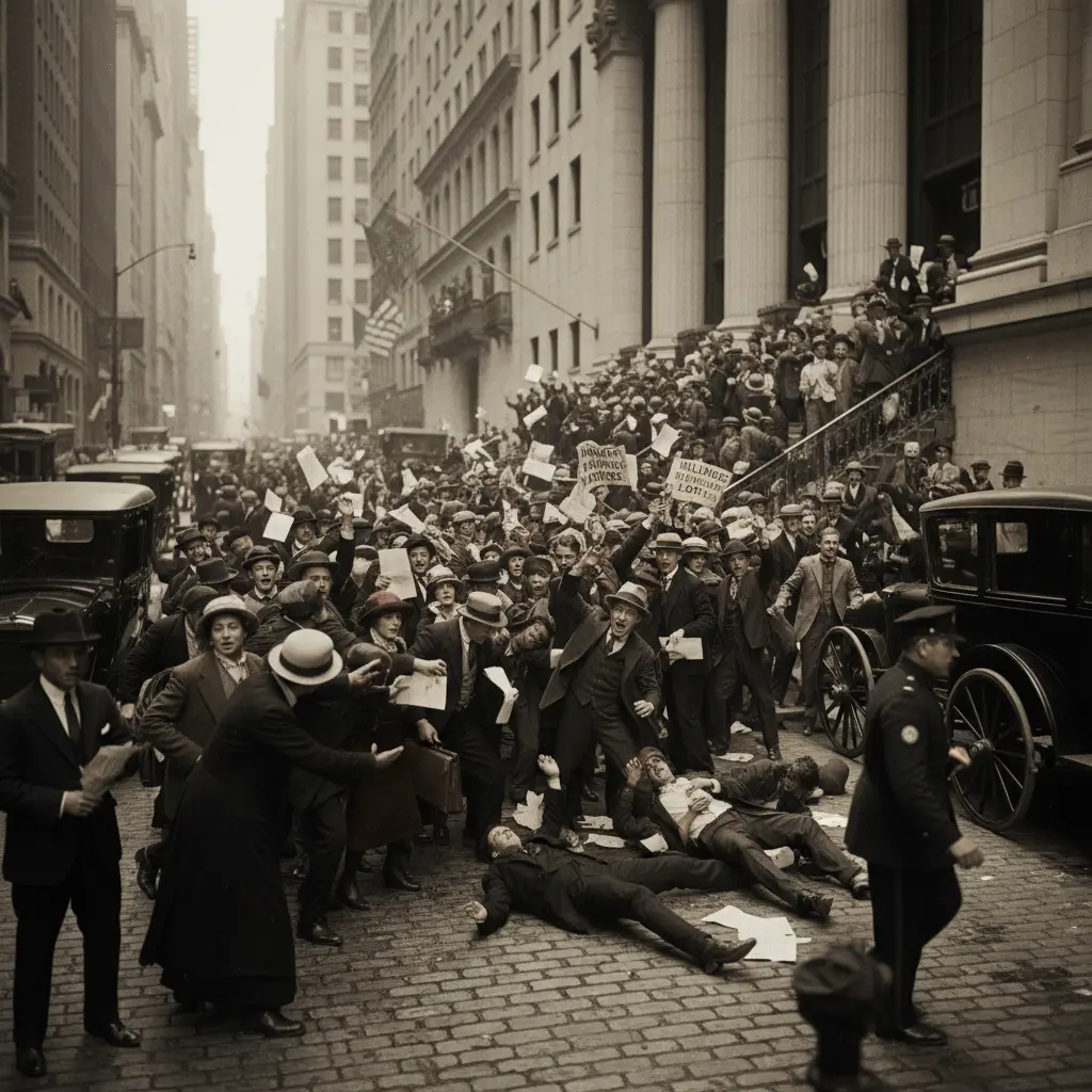 La Crisis de 1929: El Jueves Negro y la Gran Depresión