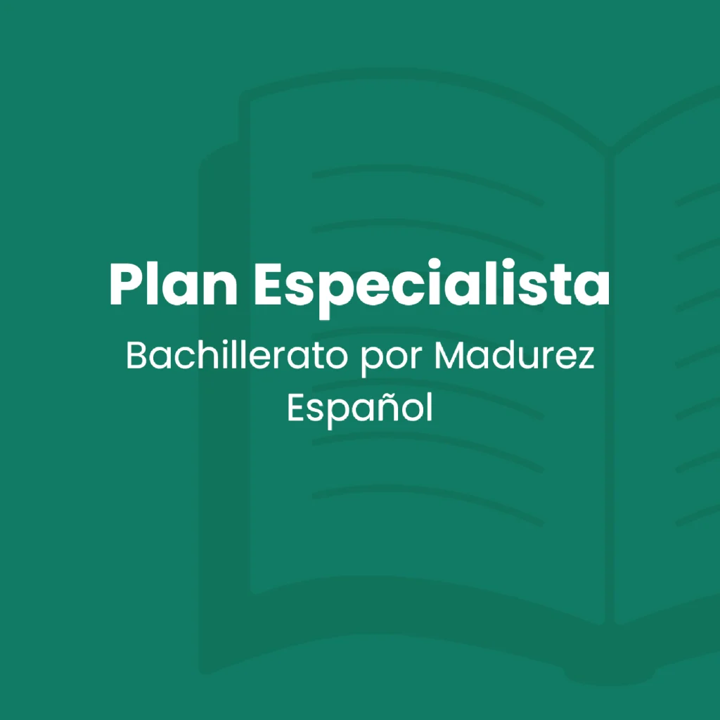Plan Especialista - Español