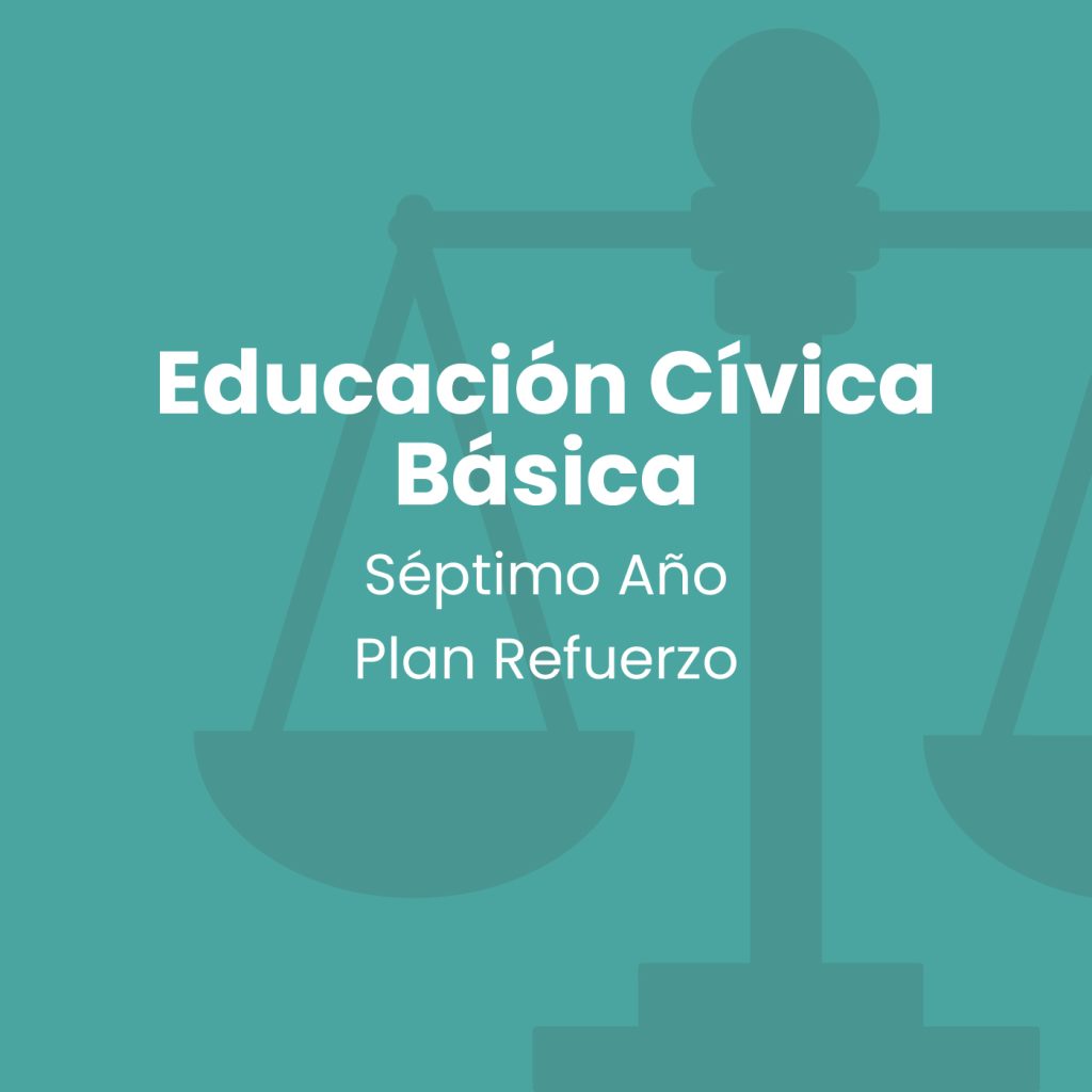 Plan Refuerzo – Educación Ciudadana Básica